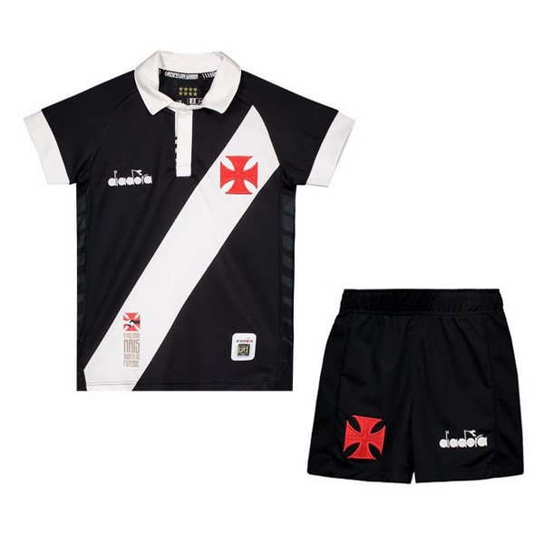 Camiseta Vasco da Gama Diadora 1ª Niño 2019-2020 Negro